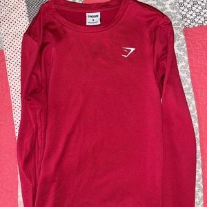 Pink Gymshark Women’s Training Long Sleeve Top (Size: Medium)